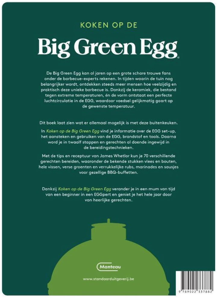 Big Green Egg Koken Op De Big Green Egg - Afbeelding 2