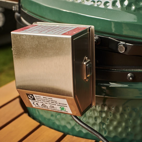 Big Green Egg Rotisserie BBQ Spit - Afbeelding 5