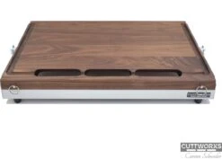 Cuttworxs Notenhouten Snijplank XL Met Sap Geul En Geïntegreerde Opvangbak