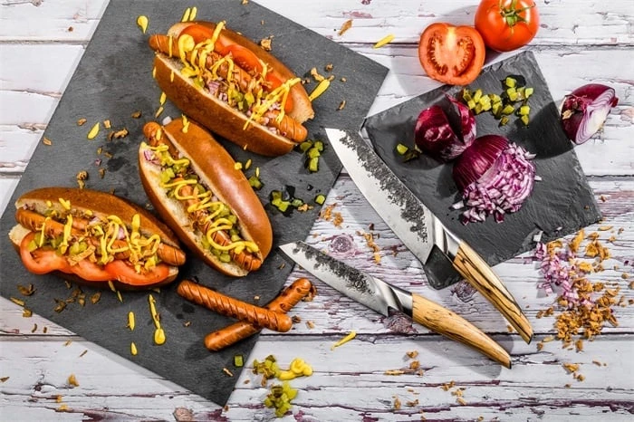 Forged Katai Santokumes 14cm - Afbeelding 2