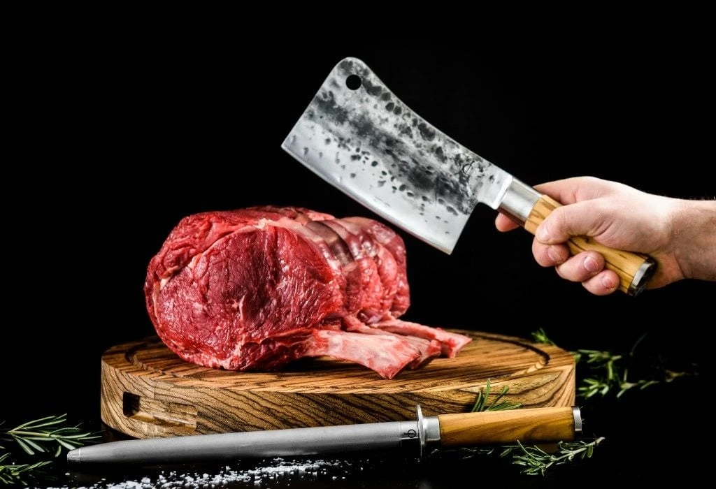 Forged Olive Hakbijl 17,5cm - Afbeelding 2