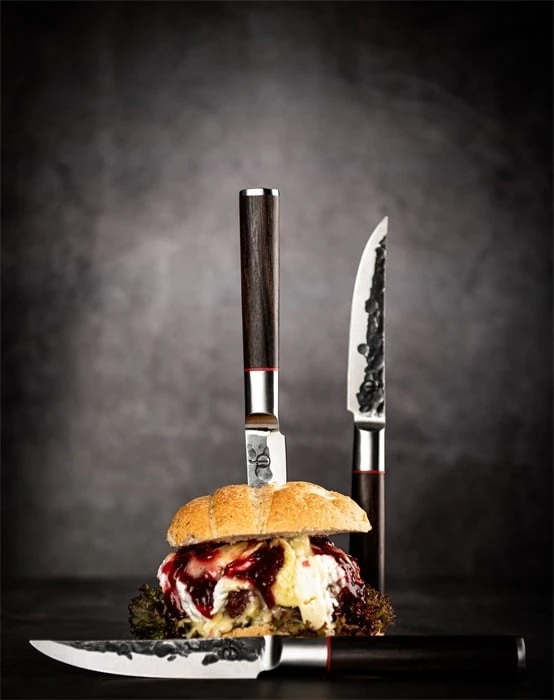 Forged Sebra 4-delige Steak Messenset - Afbeelding 2