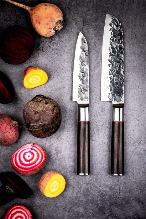 Forged Sebra Santokumes 14cm - Afbeelding 2