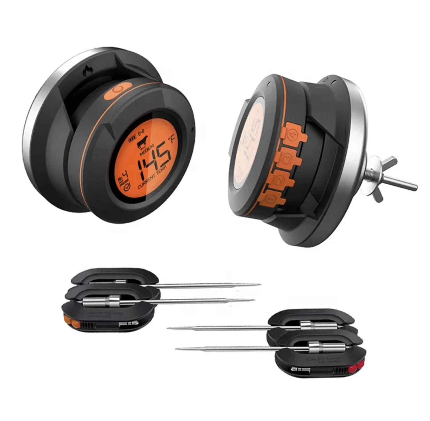 Grill Guru Bluetooth Dome Deksel Thermometer - Afbeelding 5