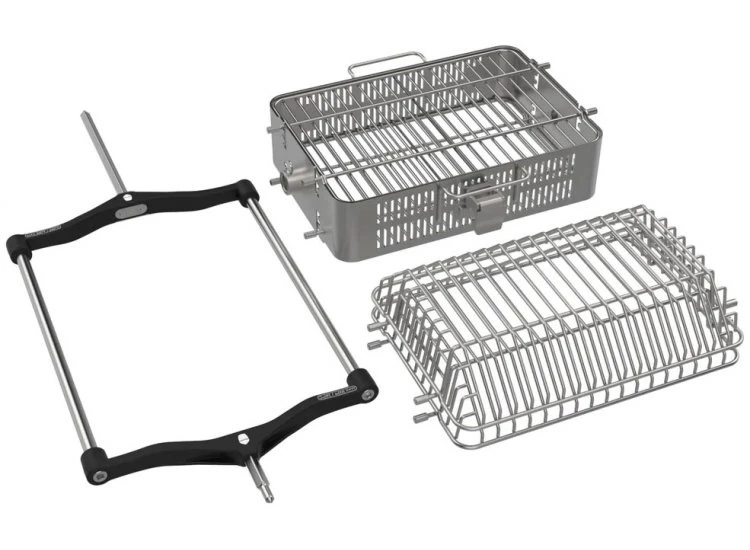 Kamado Joe JoeTisserie Basket Set Spit Mand - Afbeelding 2