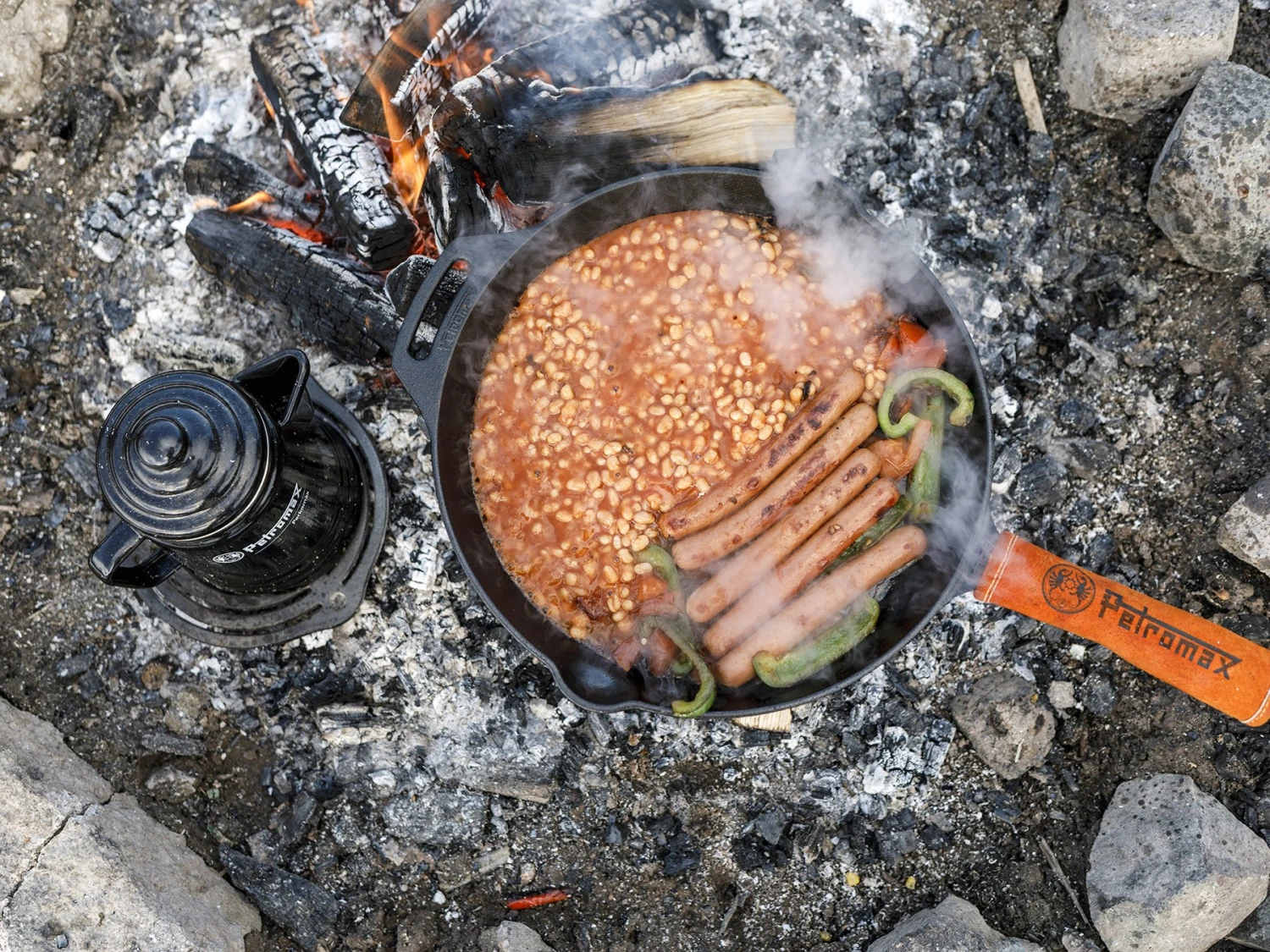 Petromax Aramide Skillet Steelhoes - Afbeelding 5