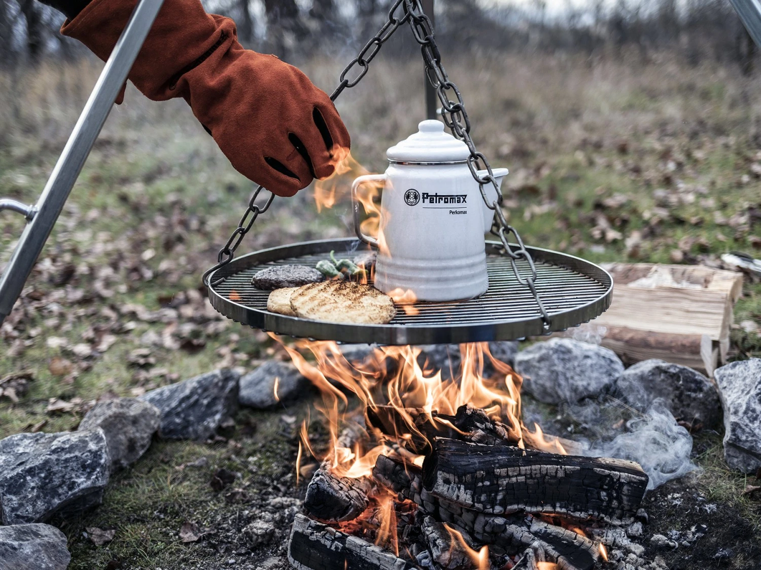 Petromax Hangende Grillrooster 50cm - Afbeelding 4