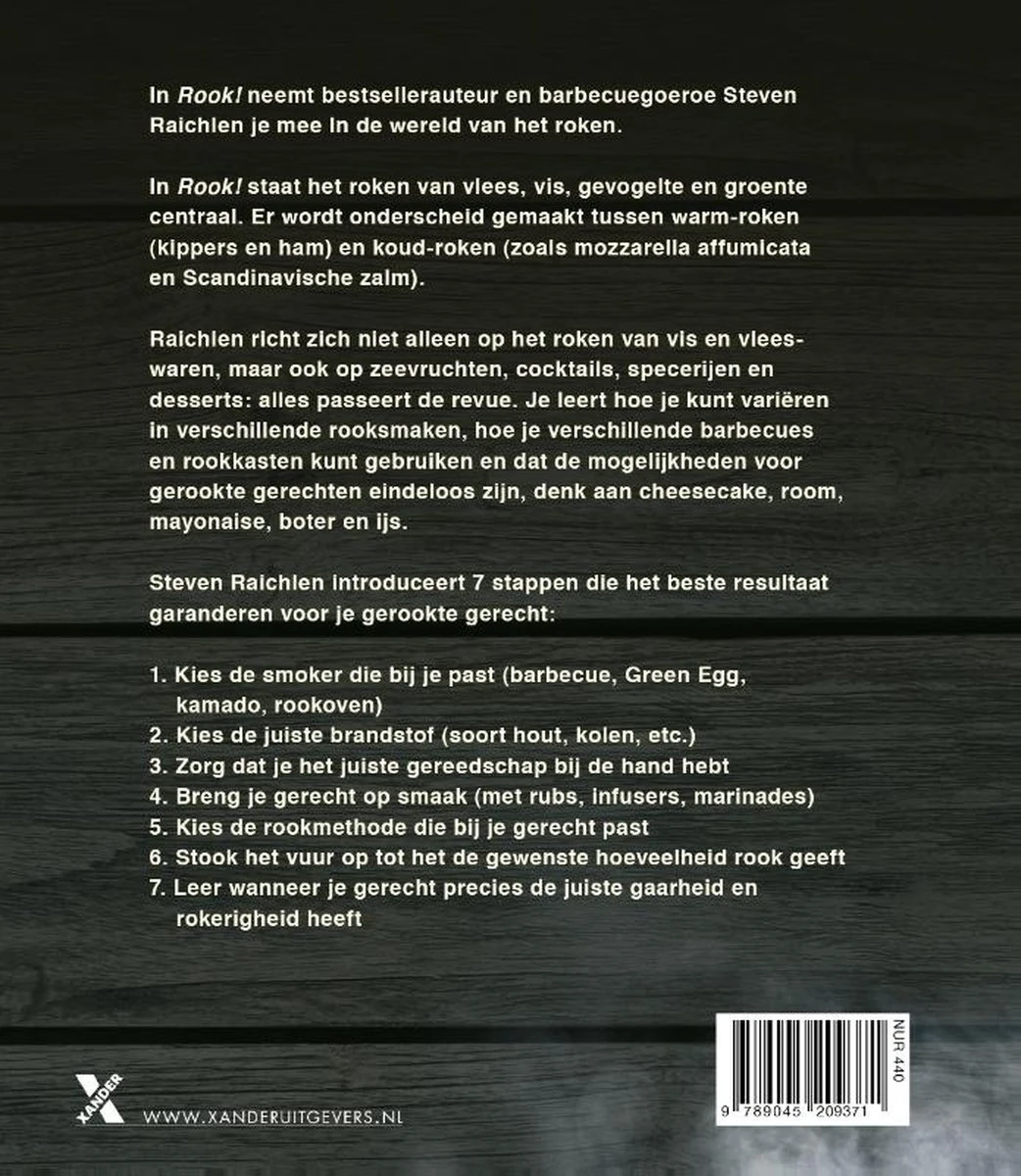 Steven Raichlen Rook! Culinair Roken Op De BBQ En Andere Rookkasten - Afbeelding 2