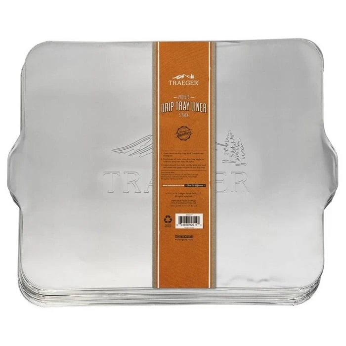 Traeger Tray Liner 5 Pack/ Lekbak- PRO575/ PRO22