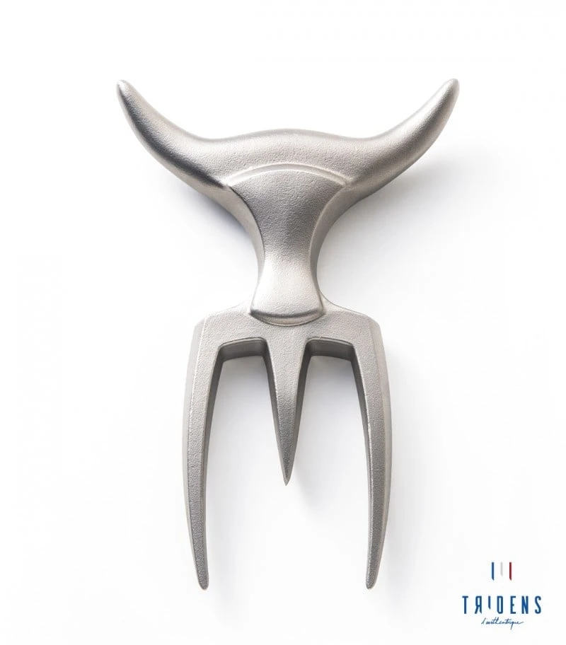 Tridens Brushed Fork Built-in Beechwood Base - Afbeelding 3